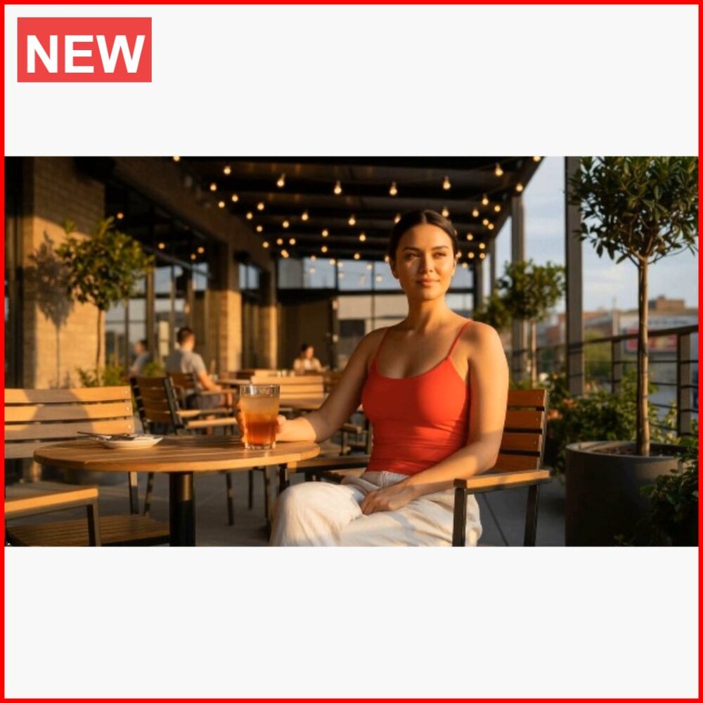 Double Lined Adjustable Spaghetti Strap Tank Top … - image 6